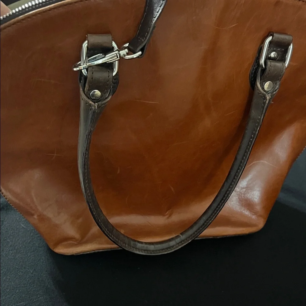 Brown Leather Men's Bag